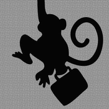 Monkey Business Logo Black & White