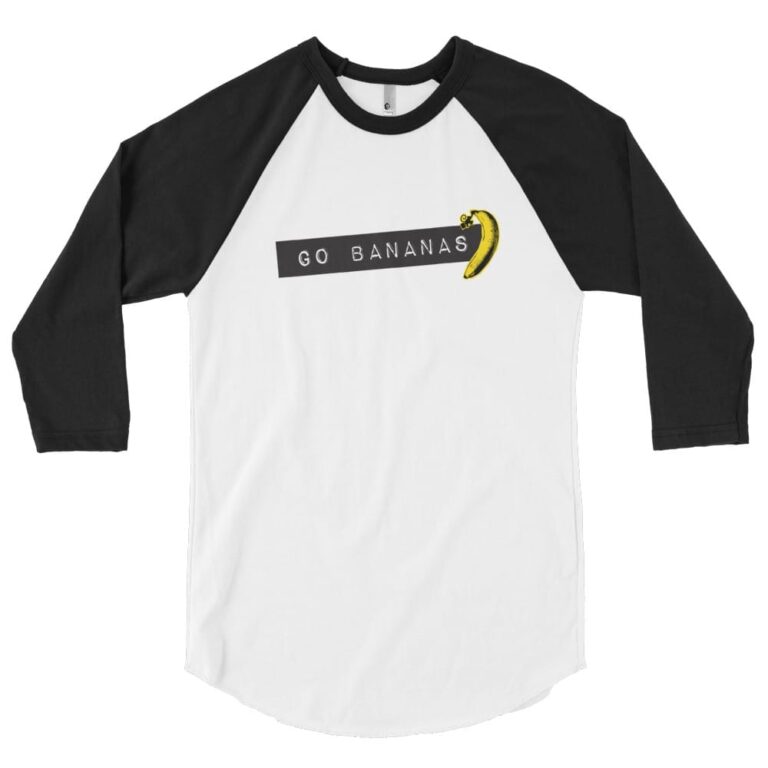 3/4 sleeve raglan shirt